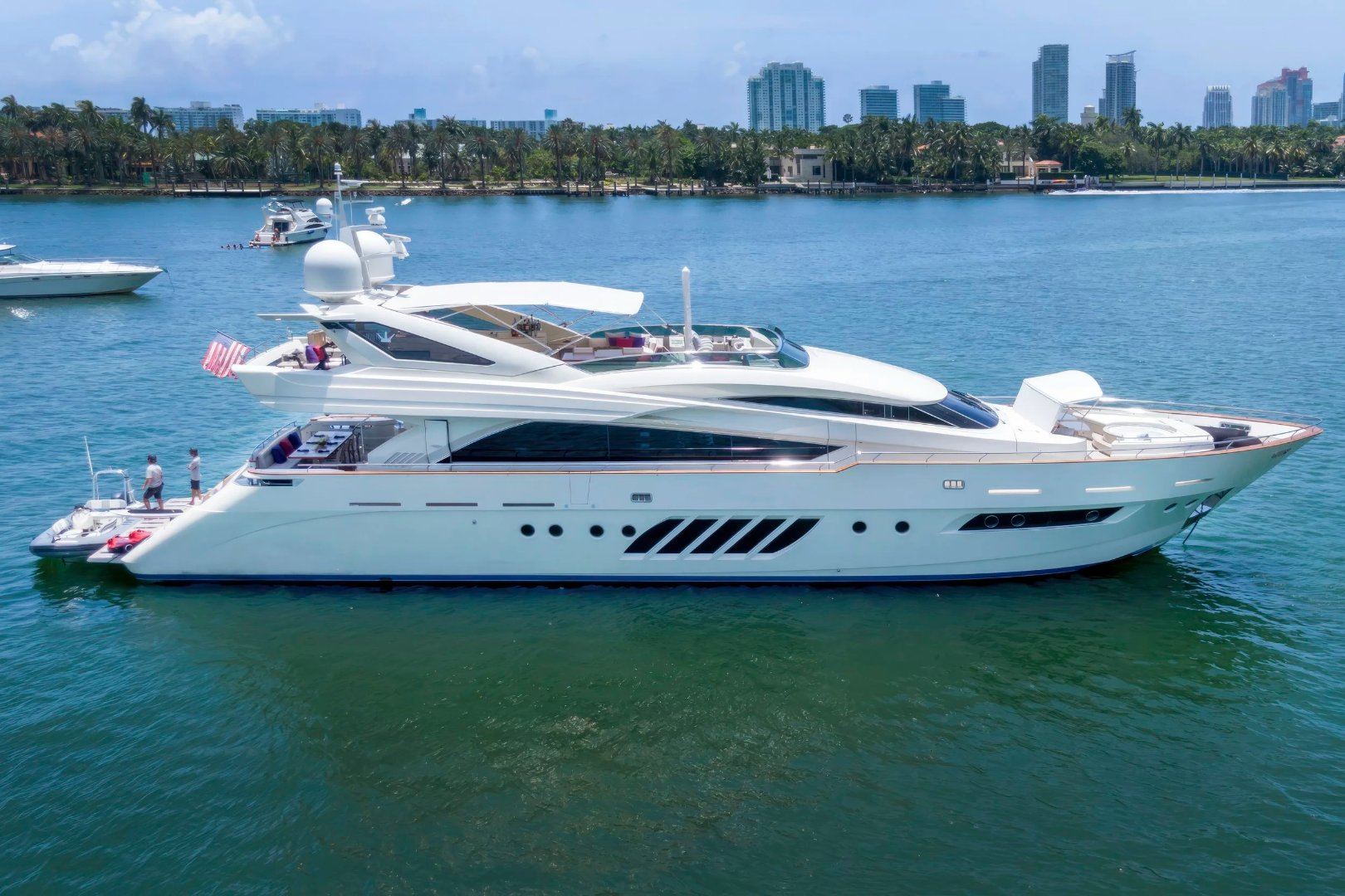 2009 Dominator 95 motor yacht in Miami