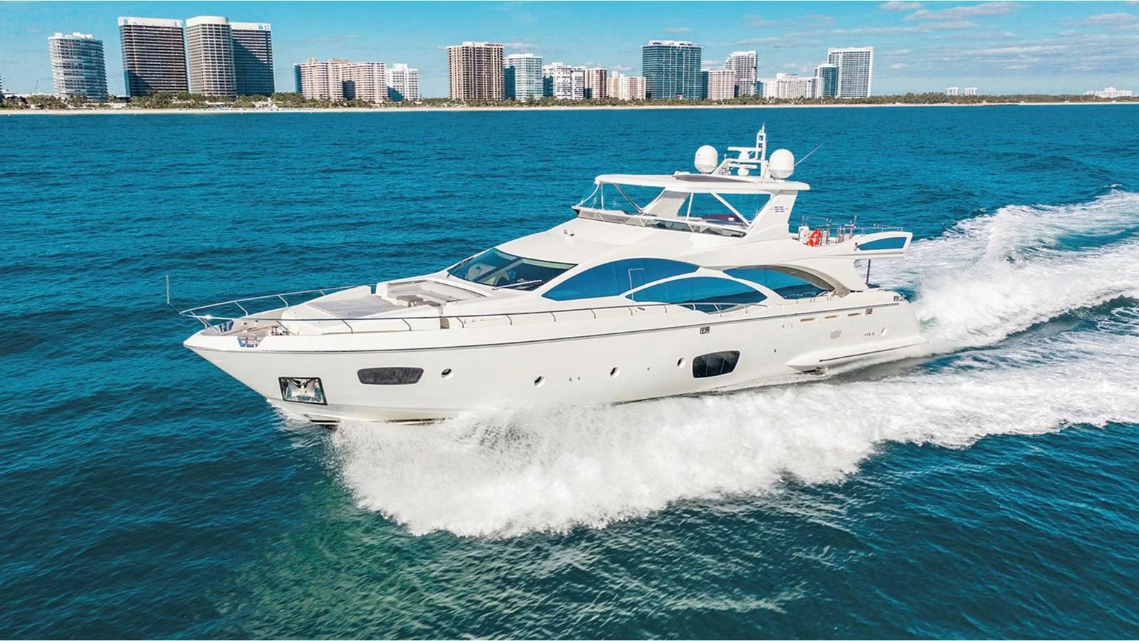 2010 Azimut 95 BT2 motor yacht in Miami, Florida